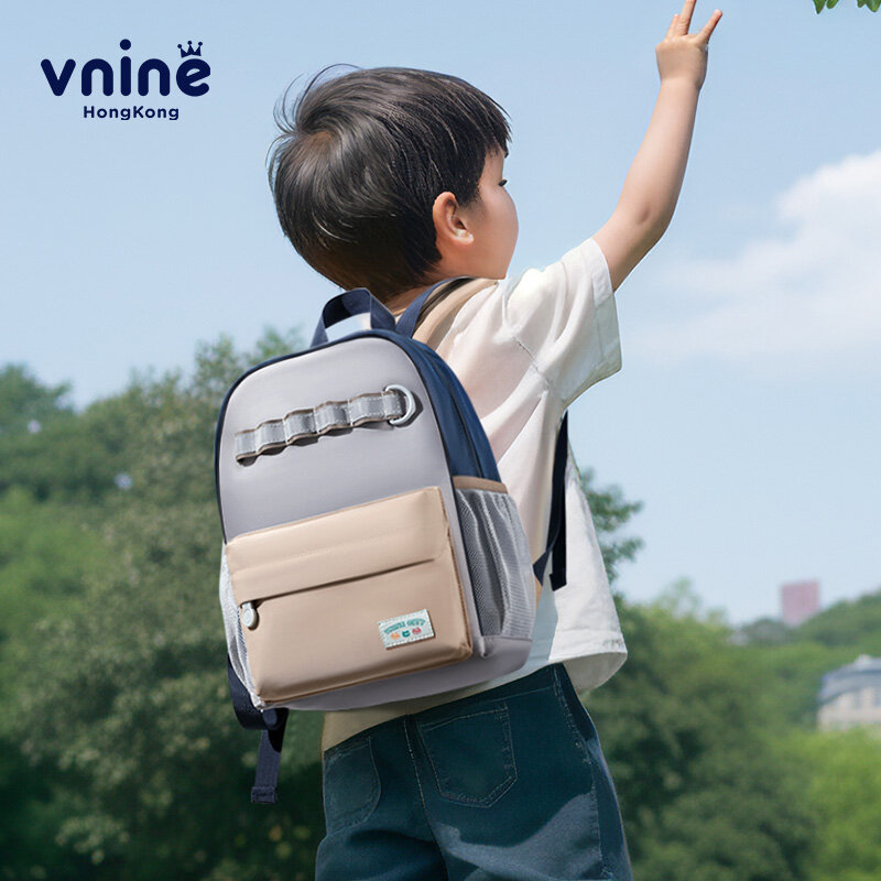 VNINE Kindergarten backpack for girls, boys, elementary school students, first grade, super light backpack for children, outdoor