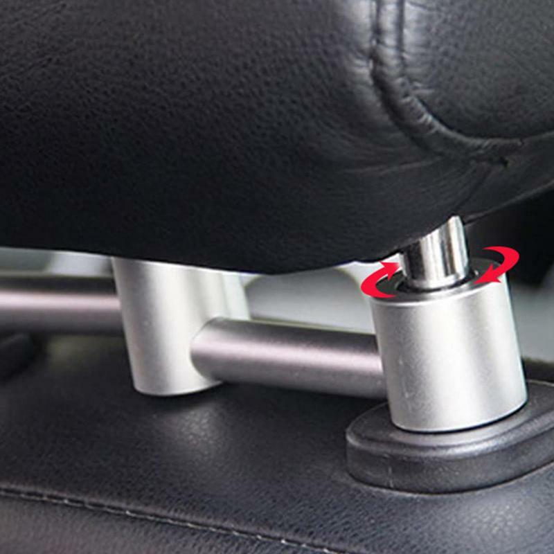 Universal Car Headrest Hook Holder, Auto Seat Back Storage Hooks, Bolsa Clips Organizer, Gancho da bolsa