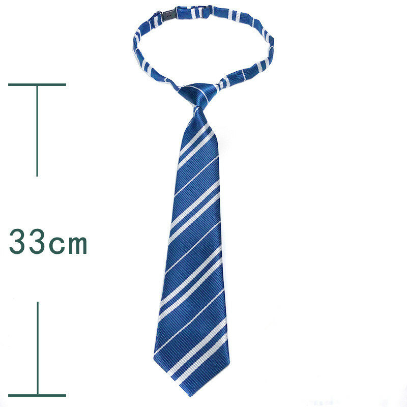 Bambini 33cm cravatta Magic College Student Badge accessori per costumi Cosplay Twill nappe cravatta Casual Party regalo di Halloween