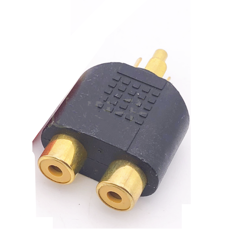 Lotus adapter RCA revolution 2 cinch-buchse 1 minute 2 stecker für audio power verstärker teiler audio kabel