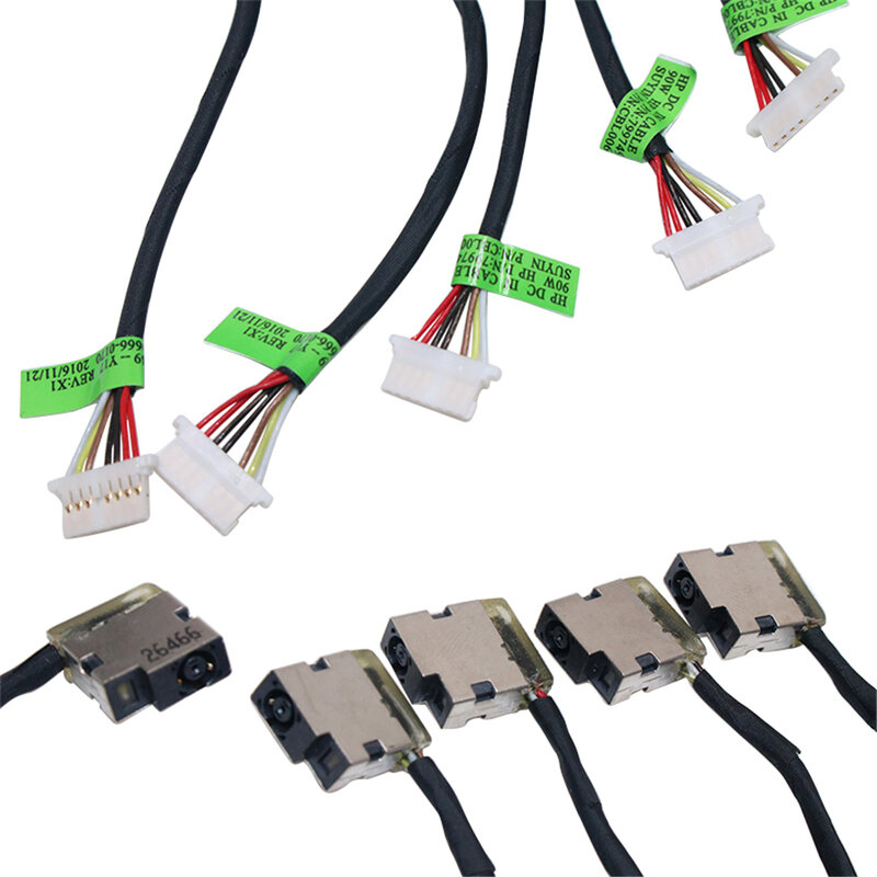 Cable de alimentación CC para ordenador portátil, conector para HP Pavilion 15-AB 15-BS 15-AU 15T-AB Series 799749-T17 799749-S17 799749-Y17