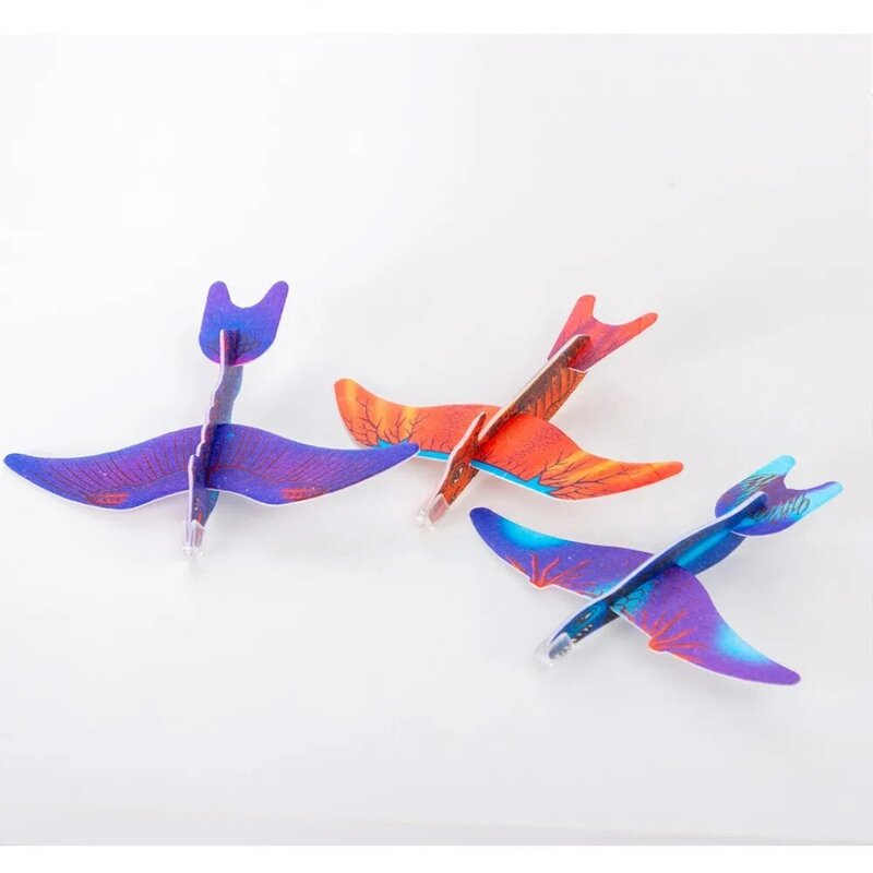 Outdoor DIY Hand Throwing Toy Airplane Model Aircraft Fighter Flying Gider Planes Aeroplane toy
