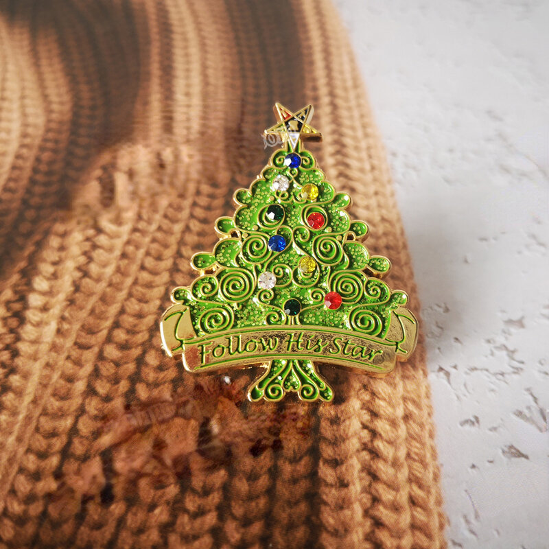 Broszka święty mikołaj romantyczne broszki hurtownia Pin odznaki dla kobiet mężczyzn ubrania nowy rok dekorację na imprezę świąteczną Accesorios