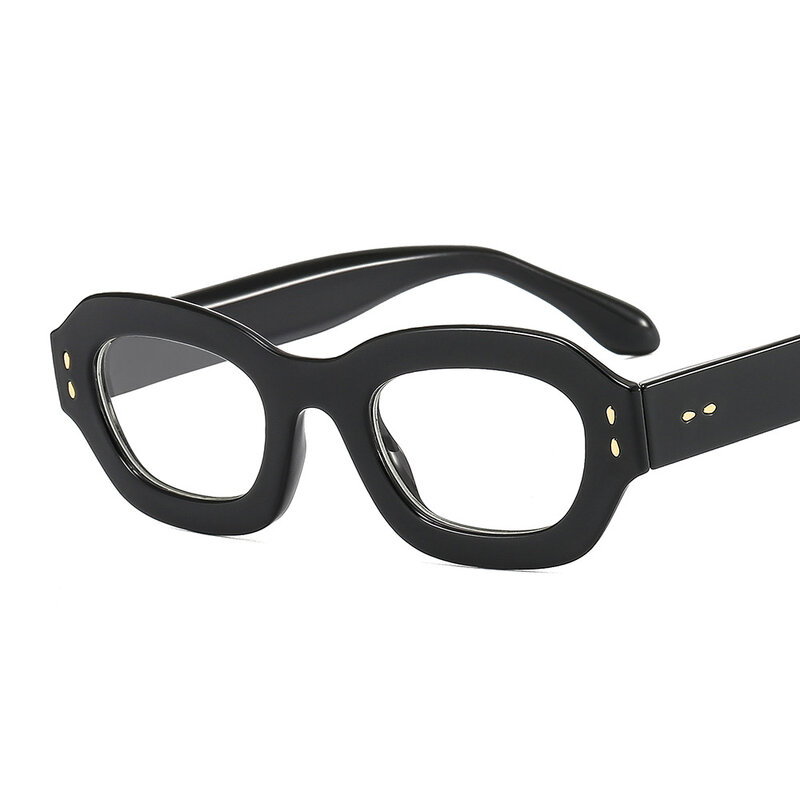 Ins moda popolare piccoli occhiali da vista ovali donna Vintage Leopard Jelly Color Eyewear uomo trend occhiali da sole Shades UV400