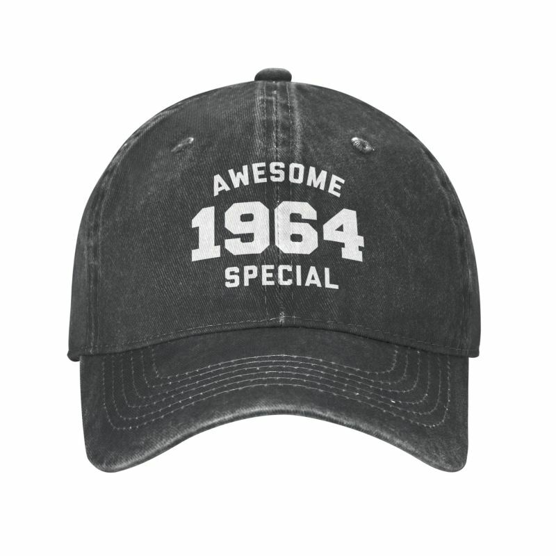 Fashion Cotton Funny Birthday Gift Awesome Special Born In 1964 Baseball Cap Women Men Adjustable Dad Hat Sports