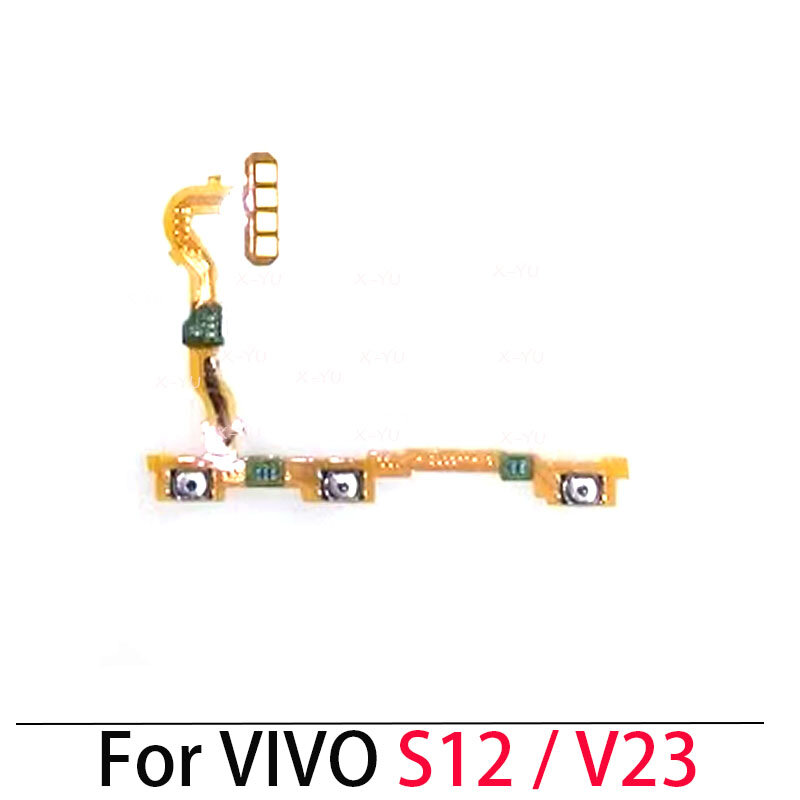Vivo s12/s12 pro/v23 5g用の電源,オン/オフボタン,柔軟なケーブル