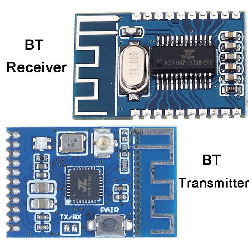 Transmissor de Áudio Compatível com Bluetooth Placa Receptora, USB Sem Fio, Cartão de Som, Transferência, Receber para Alto-Falantes Telefônicos, Auscultadores