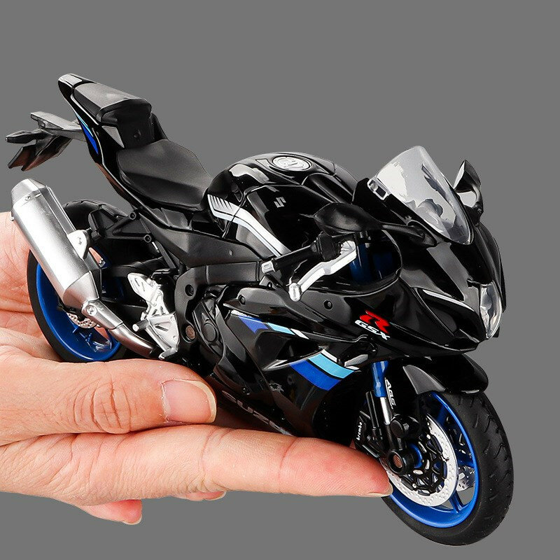 1:12 Alloy Motorcycles Model SUZUKI GSX-R1000 Racing Simulation Diecasts Metal Street Motorcycle Model Collection Kids Toy Gift