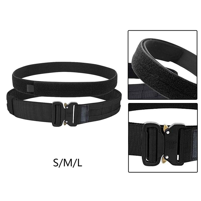 Inner Belt and Outer Quick Release Belt Lightweight Backpacking Nylon Belt