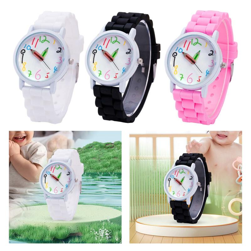 Silikonowy zegarek dla dzieci zegarek na rękę dla kempingowe zajęcia na świeżym powietrzu