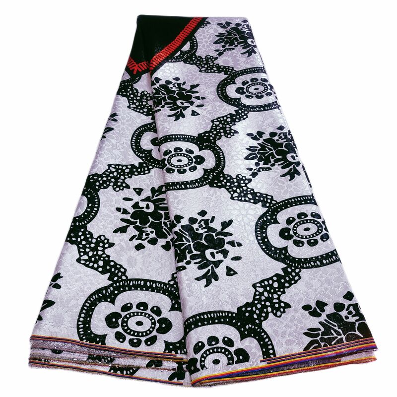2023 najnowsza wysokiej jakości afrykańska tiulowa koronka tkanina żakardowa haft na imprezę bal sukienka 5 metrów!