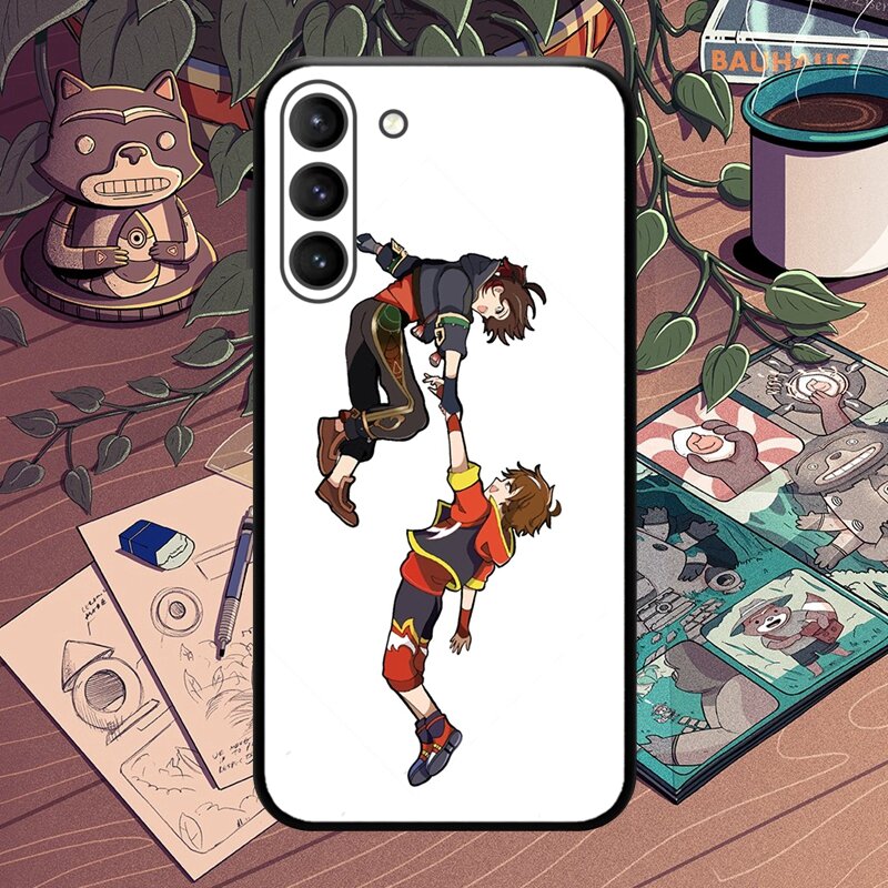 Gaming Genshin Impact V4.4 Pyro Character 4 Stars Phone Case for SAMSUNG Galaxy S24 S23 Ultra S22+ S21 FE S20 A54 Note20Plus