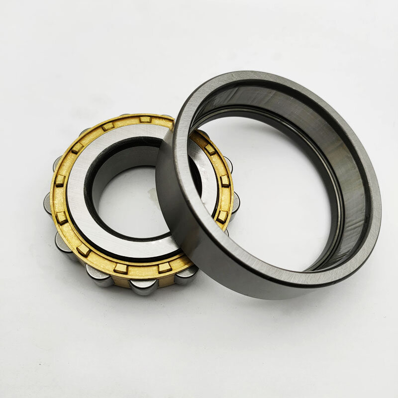 SHLNZB Bearing 1Pcs NF206 NF206E NF206M C3    NF206EM NF206ECM 30*62*16mm Brass Cage Cylindrical Roller Bearings