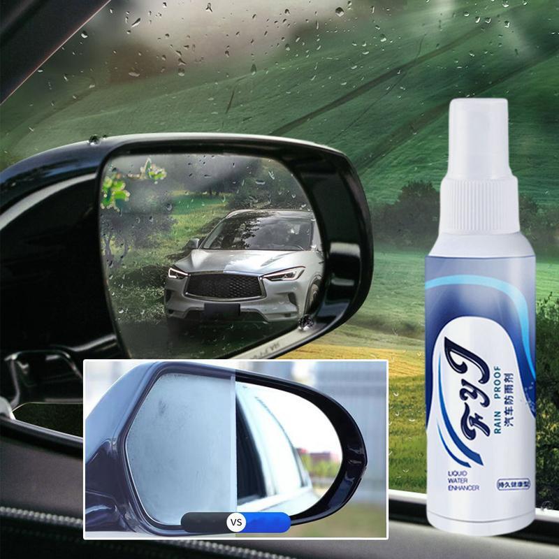 Rainproof Agent for Car Windshield Glass, Spray de revestimento impermeável, Kit super-hidrofóbico, duradouro, Anti-fog, 120ml
