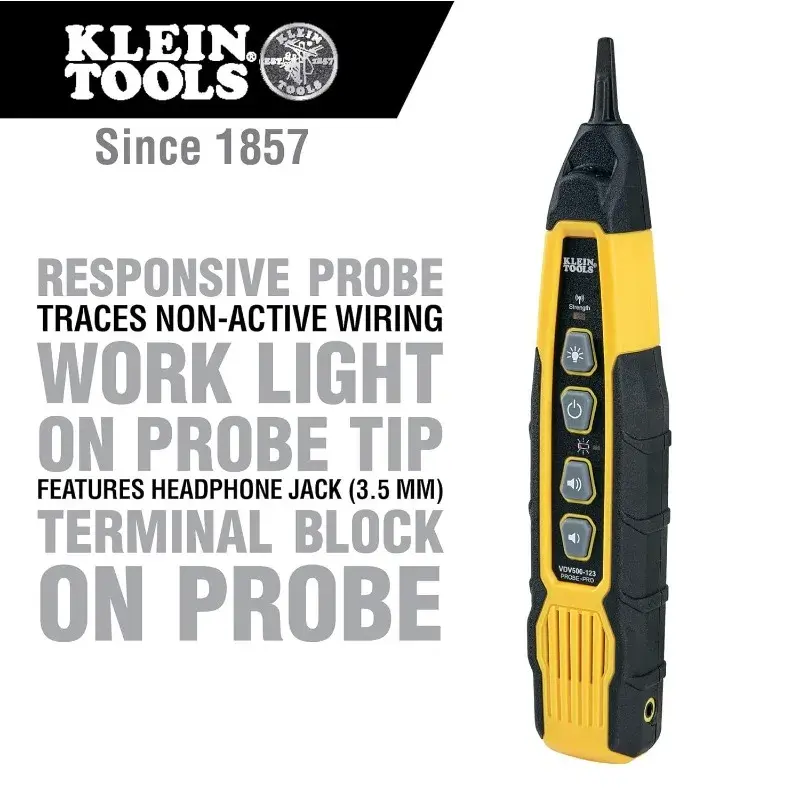 Klein Tools-Juego de herramientas de instalación y trazado de cables, 6 piezas