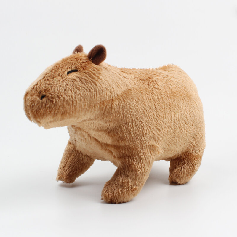 Juguetes de Peluche de simulación Capybara para niñas, muñecos de Peluche suaves, animales de Peluche Kawaii, juguete para niños, regalo de Navidad