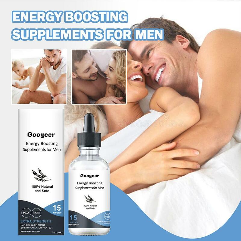Suplemento de testosterona de colágeno líquido masculino, Gotas com e mais profundo, Desejo Nível em, Melhorar Connect, Endurance, Higher Passion, Lot