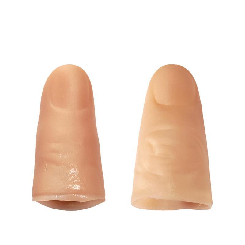 Fake Thumb Disappearing Simulated Magic False Fingers Realistic Props For Halloween Universal False Thumb Tip Stage Performance