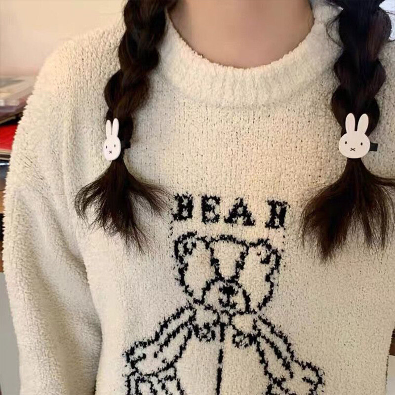 Miffys Boris Kawaii japońskie spinki do włosów nowe spinki do włosów spinacze grzywka klips Girl Heart Niche Y2k Girl studentka nakrycie głowy