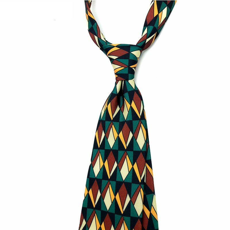 MUGIVALA-Arrow Tie estampada para homens e mulheres, roupa formal, roupas de negócios modernas, acessórios exclusivos, vintage, 9cm