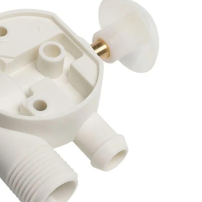 RV Water Valve Assembly with Screws ,White ,Vehicle Spare Parts Easily Install