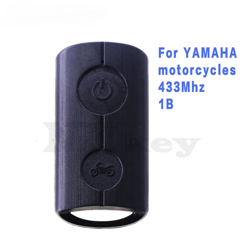 NHkey untuk sepeda motor YAMAHA, 1 tombol 433 MHz Remote tanpa kunci tanpa kata sandi