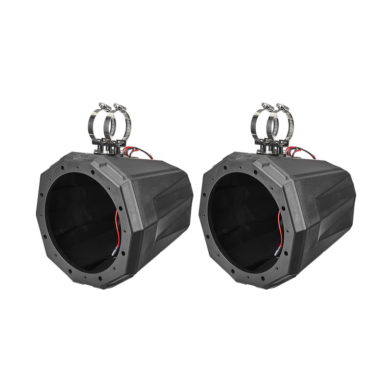 UTV 8inch Speaker Pod Enclosure For 1.5 - 2" Compatible with Polaris RZR For Can-Am Maverick X3 For Honda Pioneer