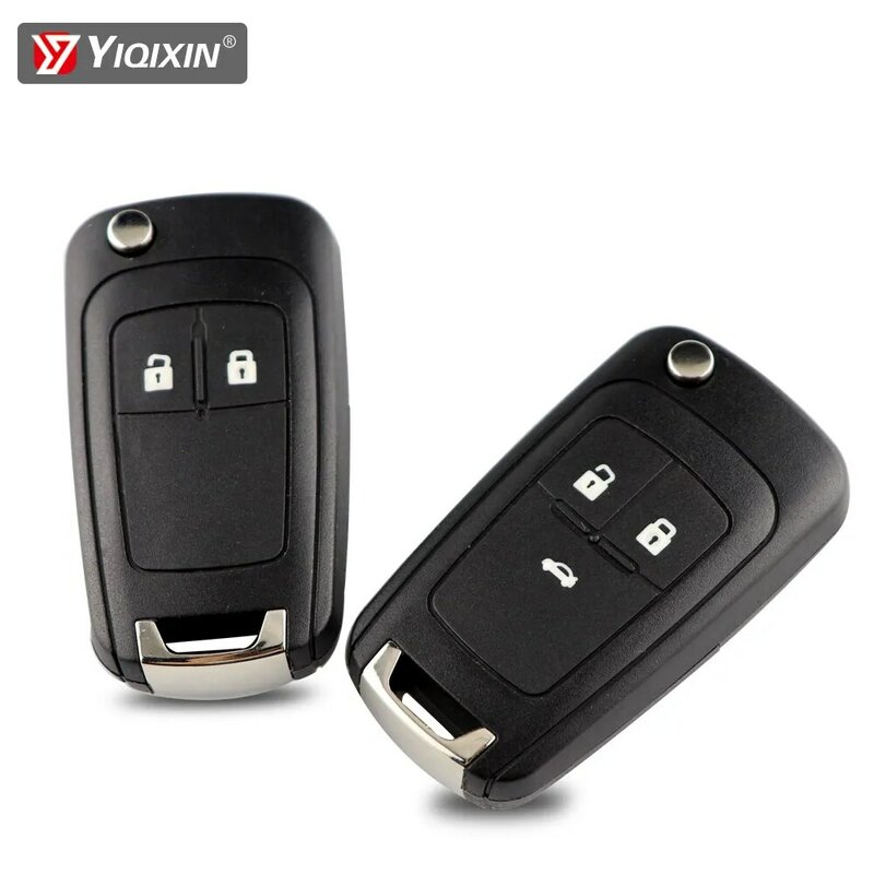 YIQIXIN-funda plegable para llave de coche, accesorio para Opel, Vauxhall, Insignia, Astra J, Zafira C, Mokka, Chevrolet Cruze, Epica, Lova, Camaro, Impala