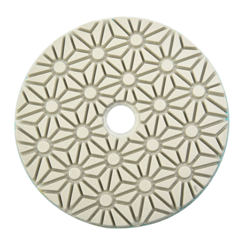 High Quality Polishing Pads Stone Wet/Dry 100mm 3pcs 4 Inch Resin Powder Marble Replacement Concrete