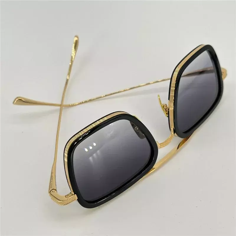 Солнцезащитные очки в квадратной оправе для мужчин и женщин, в стиле ретро FLIGHT 006, с защитой от ультрафиолета, в специальной упаковке, в случайном порядке