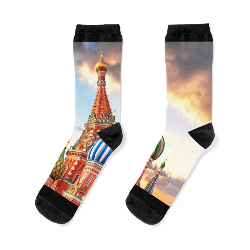 Русские великолепные носки, модные носки для мужчин и женщин