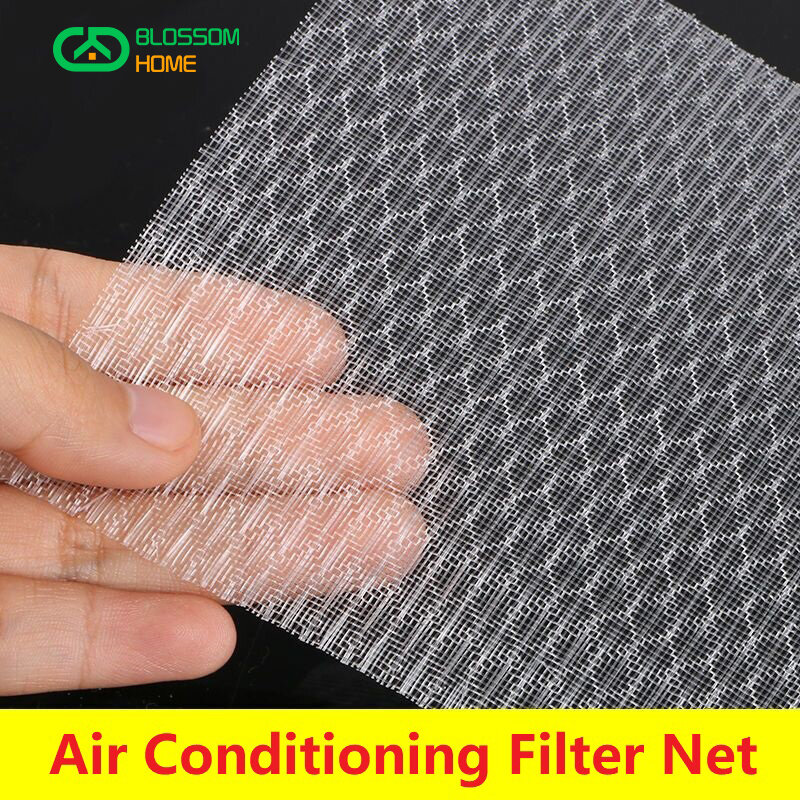 Air Conditioner ไนล่อนตาข่ายไนลอน Air Filter กรองอากาศกรองฝุ่นพัดลมห้องตาข่าย Air Inlet Filter