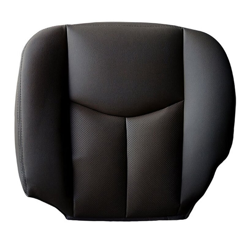 Car Front Driver Side PU Leather Seat Cushion Bottom Seat Cover for Cadillac Escalade 2003-2006