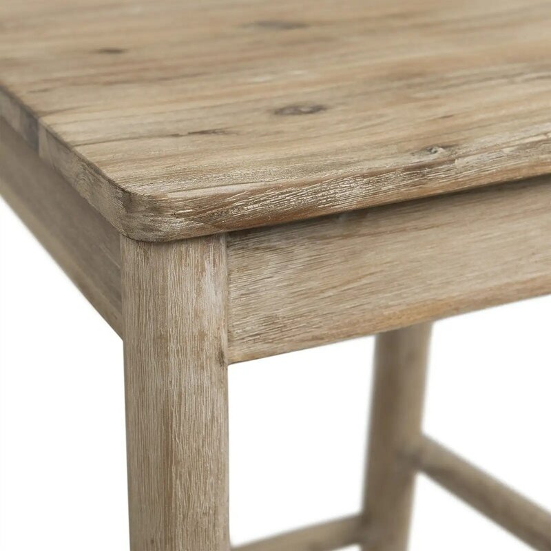 Keaton Counter Height Stool in Natural,  17" D x 18" W x 39" H, Rustic Design, 17 lb, Includes: One Counter Height Stool