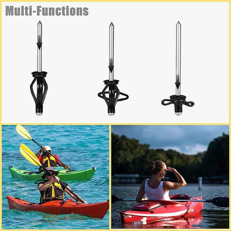 Marine Rivet Tool Rivet Kit Tri-Grip Rivets Fastening Mounting Rivet Aluminum Alloy Kayak Hardware Waterproof Rivets For Deep