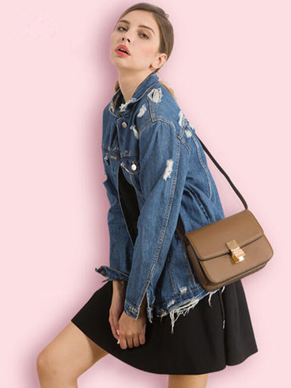 Женская кожаная сумка, роскошные дизайнерские сумки, модные внешние кожаные и внутренние 2-слойные кожаные пакеты тофу, прямые продажи с фабрики