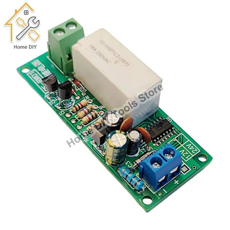 DC 10V-28V Wide Voltage 16A 1-way Self-locking Relay Module With Power Supply Reverse Protection Function