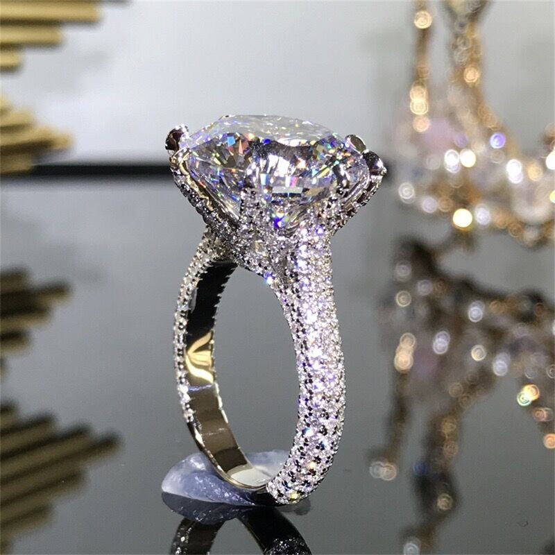 Новые Кольца для женщин, свадебное кольцо с блестящим кубическим цирконием, Высококачественное универсальное женское кольцо на палец, ювелирные изделия