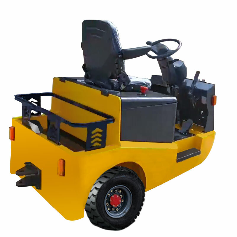 Battery Seated Tow Tractor 2000kgs 2500kgs 3000kgs 2tons 2.5tons 3tons Seat Type Electric Platform Truck