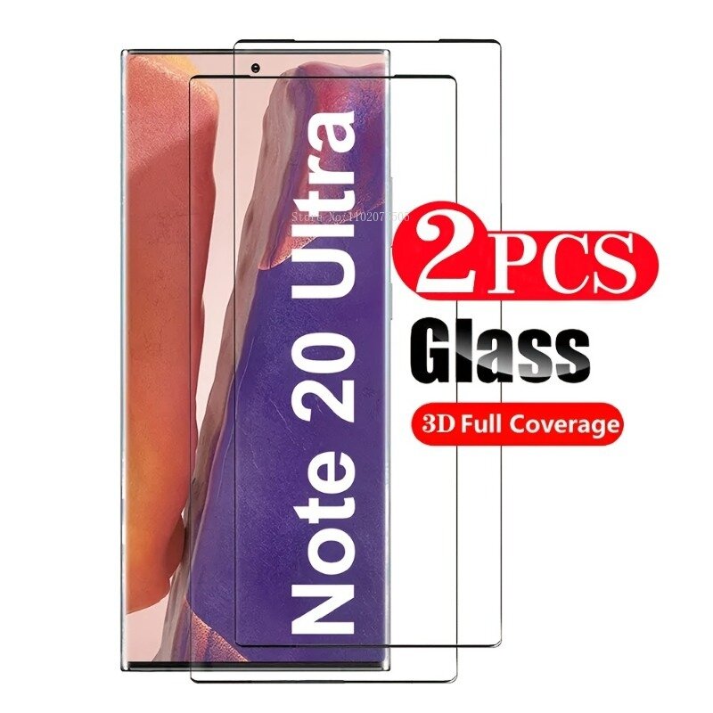 2Pcs For Samsung Galaxy Note 10 Phone Screen Protector For Samsung Note 10+ Protective Film Note 20 Note 20 Ultra Tempered Glass