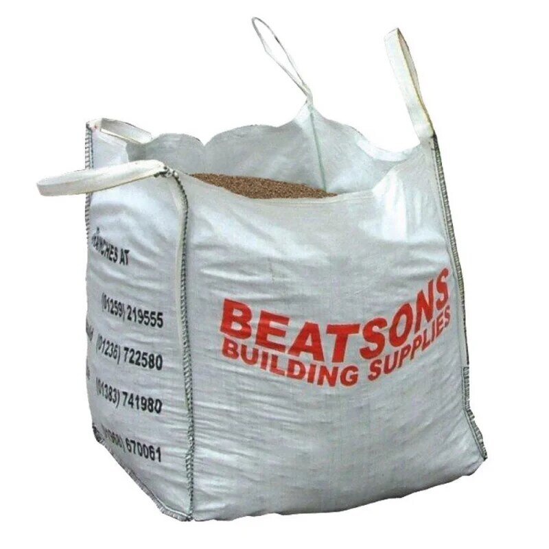 Aangepast Product, Polypropyleen Wit Geweven Big Bag 1 Ton/Bag Fibc Supersack