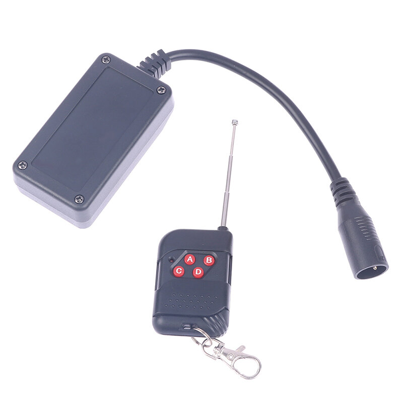 Récepteur de télécommande sans fil portable XLR pour machine à brouillard de fumée, contrôleur de scène DJ, récepteur de brumisation, 3 broches, 400W, 900 W, 1500W