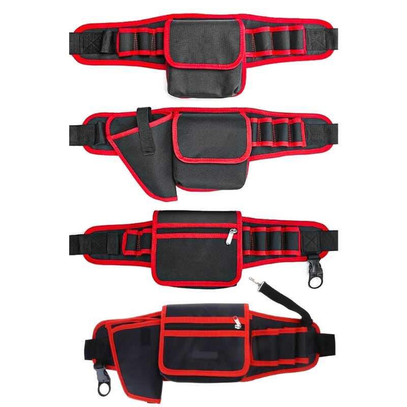 Electrician Tool Pouches Tool Belt Pouches Multiple Pockets Tool Organizers Dropship
