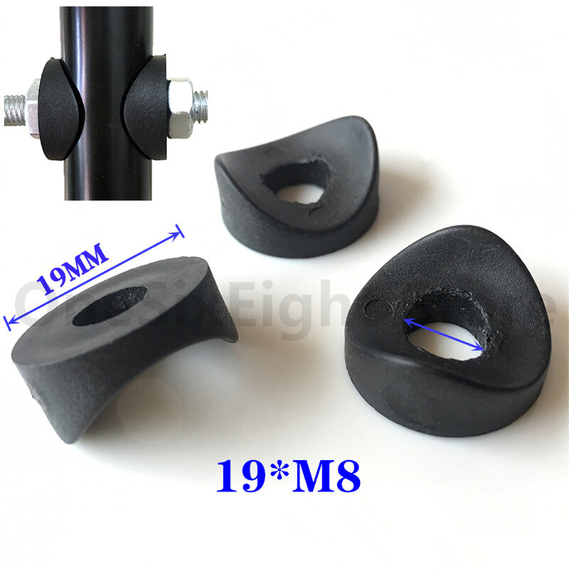 Черная пластиковая круглая заглушка для отверстия шайбы 16x6 мм-25x8 мм, Защитная Прокладка, пылезащитная крышка, крышки для детской мебели