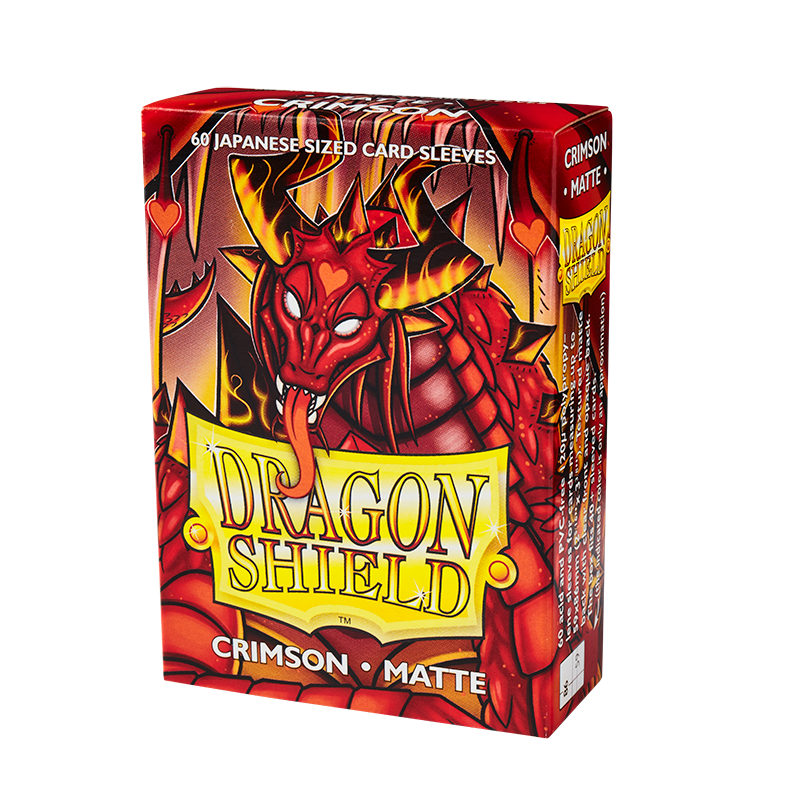 ドラゴンシールド60ピース/箱ygoゲームカードスリーブ演奏日本遊戯王小型ミニボードゲームカードプロテクターカバー