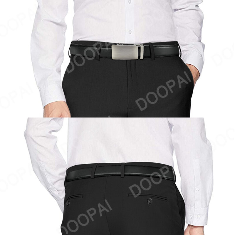 DOOPAI Men belt buckle Automatic Buckle Alloy Metal Automatic Belt Buckle High Quality Limited Fit 3.5cm Belt Accessories