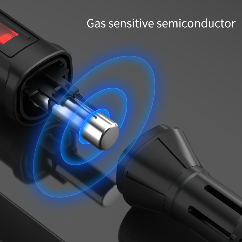 2024 Nieuwe Draagbare Gaslekdetector Aardgasdetector Brandbare Gasdetector Met Hoorbare En Visuele Alarm Gassnuffeltest
