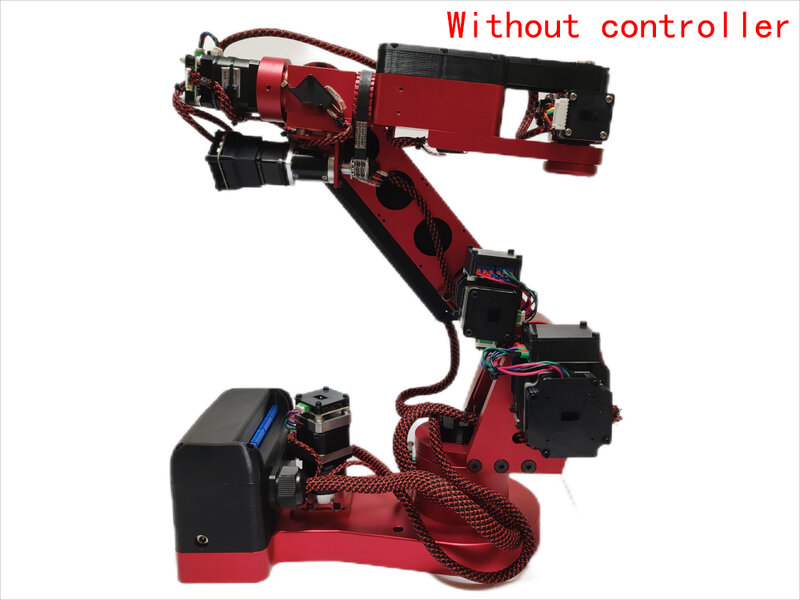 AR4 Braço Mecânico para Treinamento de Projetos AI, Robô Open Source, Braço Robótico, Desktop Industrial, Motor de Passo, ROS, Carga 2kg, 6 DOF
