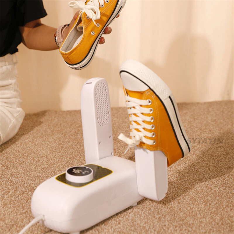 Elektryczna suszarka do butów podgrzewacz dezodorujący urządzenie do osuszacza buty trampki suszarka cieplejsze buty grzejnik zimowy