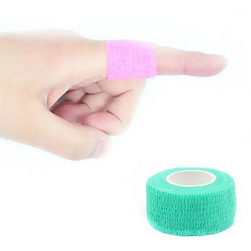 Nietkane materiały sportowe bandaże dla dzieci dzieci skóra łatka elastyczne medyczne plastry z gazą 2.5cm * 4.5m/5cm * 4.5m/7.5cm * 4.5m